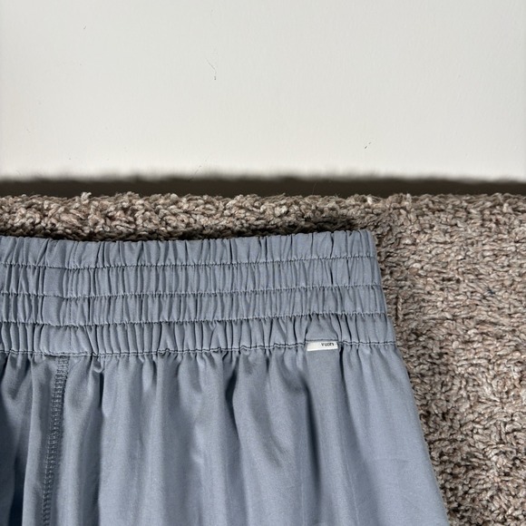 Vuori Joggers Womens Large Villa Lightweight Smocked High Waisted Gray - Picture 5 of 6